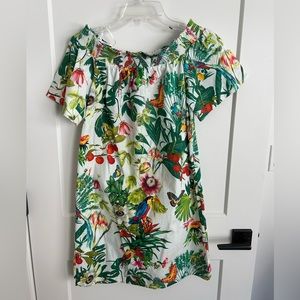 J. Crew Stylish Rain Forest Dress